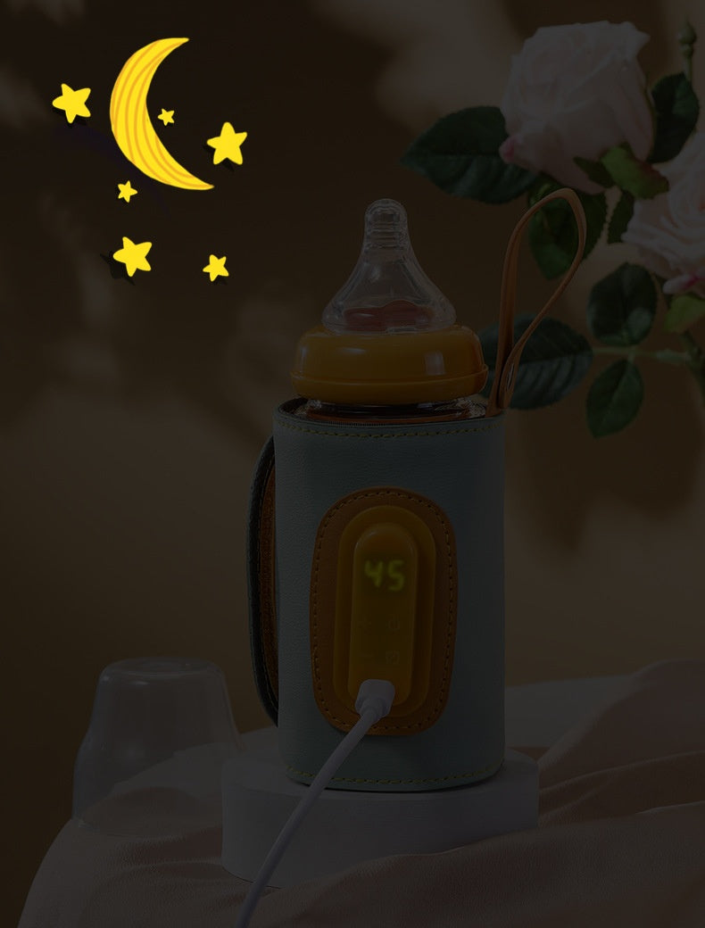 USB Intelligent Temperature Control Portable Milk Bottle Insulation Cover