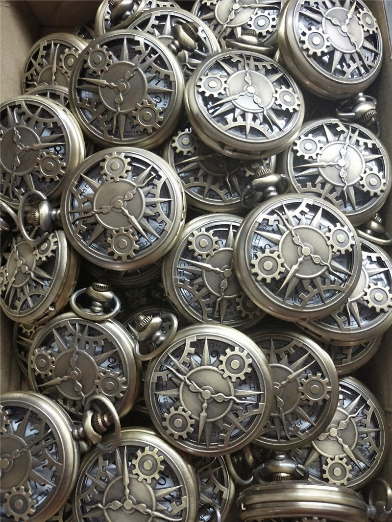 Gear Hollow Quartz Watch