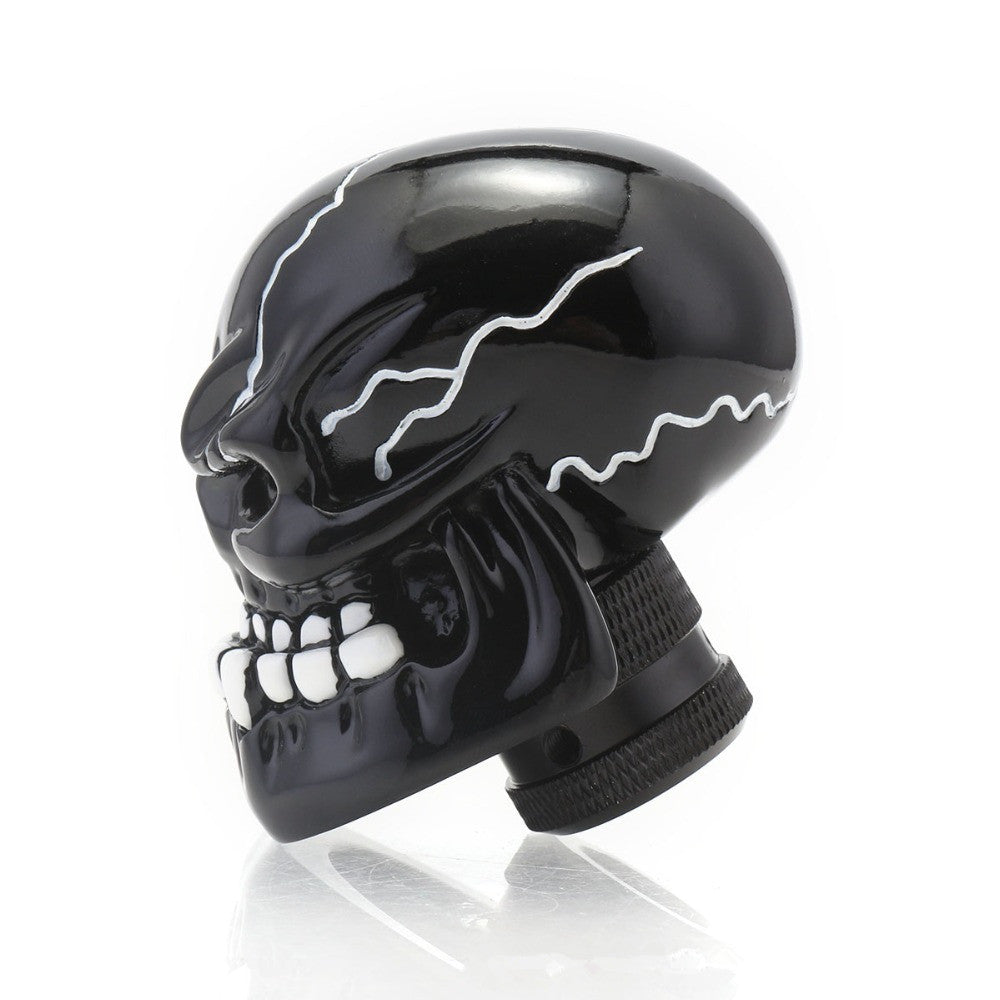 Car Modification Big Tooth Ghost Gear Shift Head Skull Manual Gear Shift Lever