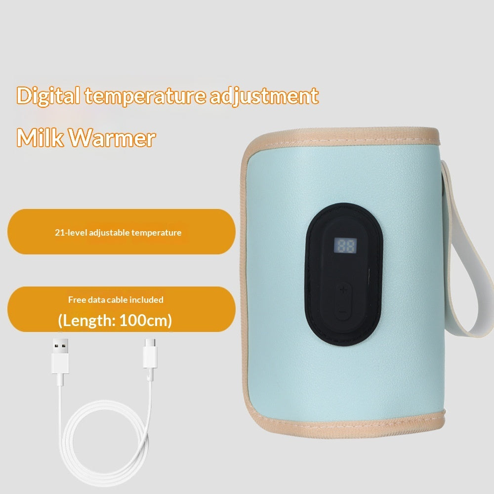 USB Intelligent Temperature Control Portable Milk Bottle Insulation Cover